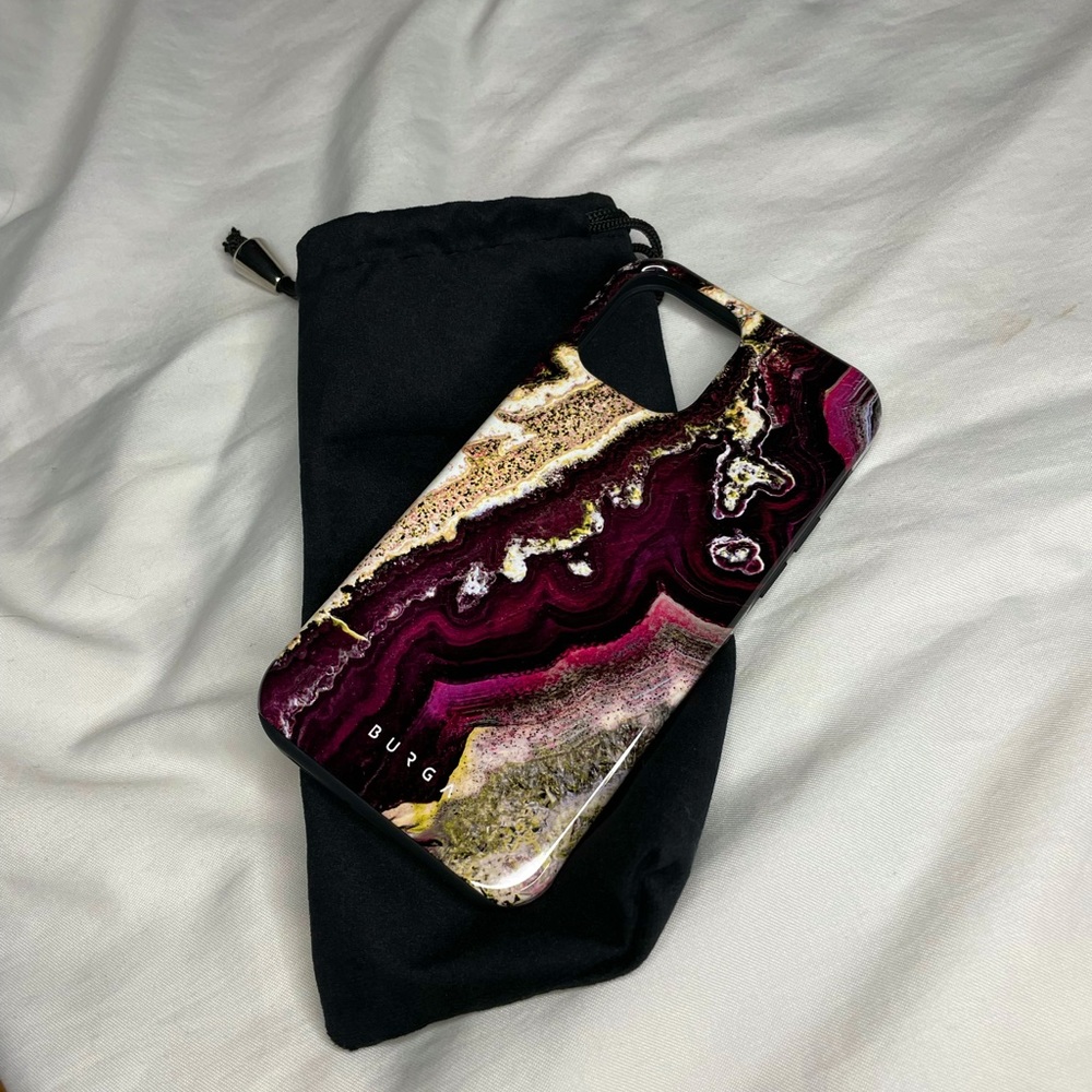 BURGA PURPLE GEODE PHONE CASE IPHONE 12 PRO